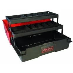 [ 3 ] ALBATROS 2-LADIGE VISKOFFER ROOD -Vissen Apparatuur Winkel albatros 2 ladige viskoffer rood 1