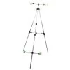 [ 7 ] ALUMINIUM TRIPOD VERSTELBAAR 100 > 180 CM -Vissen Apparatuur Winkel aluminium tripod verstelbaar 100 180 cm