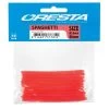 [ 14 ] CRESTA SPAGHETTI 3.8 X 80 MM P/10 -Vissen Apparatuur Winkel cresta spaghetti 38 x 80 mm p 10