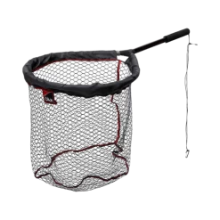 [ 23 ] DAM FLOATING LANDING NET XL 45 X 55 X 45 CM INC. STEEL 1.10 M
