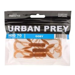 [ 20 ] FREESTYLE URBAN PREY HOG SOFTLURE 7 CM P/4 -Vissen Apparatuur Winkel freestyle urban prey hog softlure 7 cm p 4 8