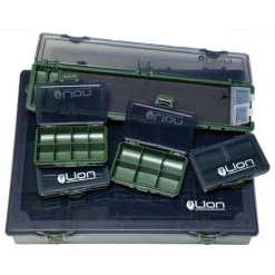 [ 14 ] LION SPORTS COMPLETE TACKLE BOX -Vissen Apparatuur Winkel lion sports complete tackle box 1
