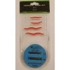 [ 12 ] LION SPORTS ONYX DROPSHOT WORM SET -Vissen Apparatuur Winkel lion sports onyx dropshot worm set