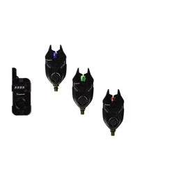 [ 7 ] LION SPORTS TREASURE BITE ALARM SET XC20 - 3 + 1 - RED - GREEN - BLUE LEDS