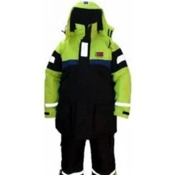 [ 1 ] MULTEX DRIJFPAK 2 DLG TEAM NORWAY ZWART / GEEL ISO-12402