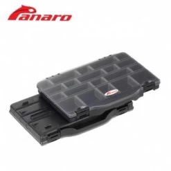 [ 13 ] PANARO SLIMLOCK TACKLEBOX DUBBEL -Vissen Apparatuur Winkel panaro slimlock tacklebox dubbel 1