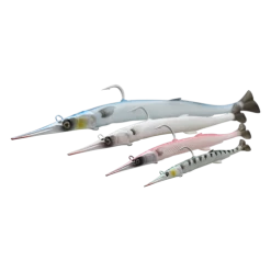 [ 4 ] SAVAGE GEAR 3D NEEDLEFISH PULSETAIL 14 CM 12 GRAM 2+1 -Vissen Apparatuur Winkel savage gear 3d needlefish pulsetail 14 cm 12 gram 1