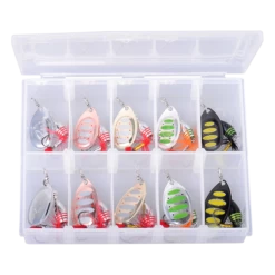 [ 4 ] SAVAGE GEAR ROTEX SPINNER KIT 3 #2 & #3 SINKING P/10