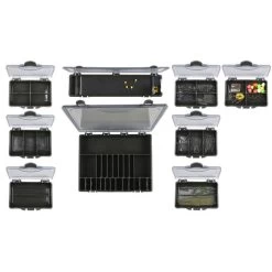 [ 15 ] STRATEGY TACKLE BOX SYSTEM COMPLETE 37 X 30 X 6 CM