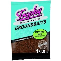 [ 8 ] TROPHY BAITS METHOD MIX 1 KG -Vissen Apparatuur Winkel trophy baits method mix 1 kg 2