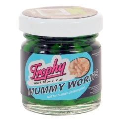 [ 11 ] TROPHY BAITS MUMMY WORMS P/25