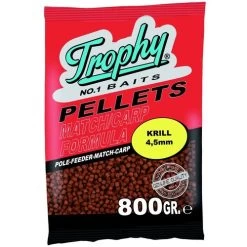 [ 17 ] TROPHY BAITS RED KRILL PELLETS 800 GRAM -Vissen Apparatuur Winkel trophy baits red krill pellets 800 gram 2