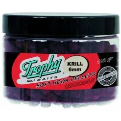 [ 19 ] TROPHY BAITS SOFT HOOK PELLETS 6 MM 100 GRAM -Vissen Apparatuur Winkel trophy baits soft hook pellets 6 mm 100 gram 1