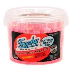 [ 10 ] TROPHY BAITS TROUT HOOK PELLETS 55 GRAM NATURAL SCENT -Vissen Apparatuur Winkel trophy baits trout hook pellets 55 gram natural sc 6