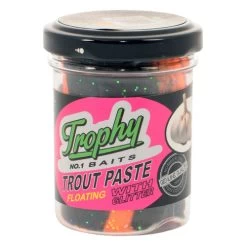 [ 18 ] TROPHY BAITS TROUT PASTE 55 GRAM GARLIC -Vissen Apparatuur Winkel trophy baits trout paste 55 gram garlic 2