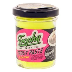[ 18 ] TROPHY BAITS TROUT PASTE 55 GRAM GARLIC -Vissen Apparatuur Winkel trophy baits trout paste 55 gram garlic 8