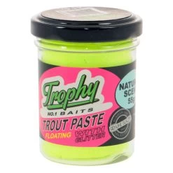 [ 19 ] TROPHY BAITS TROUT PASTE FLOATING NATURAL SCENT 55 GRAM -Vissen Apparatuur Winkel trophy baits trout paste floating natural scent 55 4