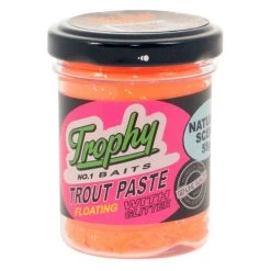 [ 19 ] TROPHY BAITS TROUT PASTE FLOATING NATURAL SCENT 55 GRAM -Vissen Apparatuur Winkel trophy baits trout paste floating natural scent 55 5
