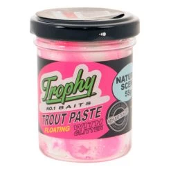 [ 19 ] TROPHY BAITS TROUT PASTE FLOATING NATURAL SCENT 55 GRAM -Vissen Apparatuur Winkel trophy baits trout paste floating natural scent 55 7